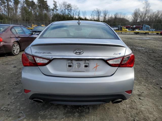 5NPEC4AB9EH884762 - 2014 HYUNDAI SONATA SE SILVER photo 6