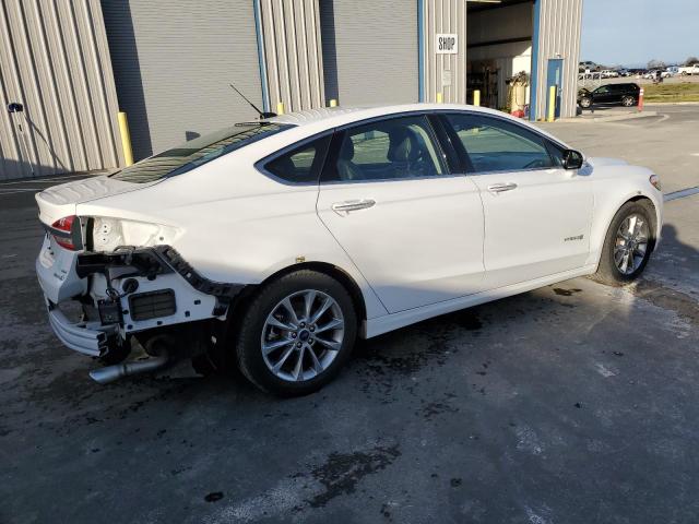 3FA6P0LU0HR408925 - 2017 FORD FUSION SE HYBRID WHITE photo 3