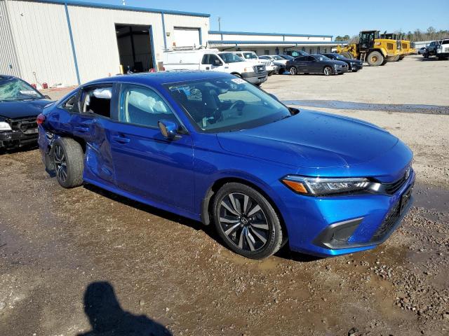 2HGFE1F72RH302020 - 2024 HONDA CIVIC EX BLUE photo 4