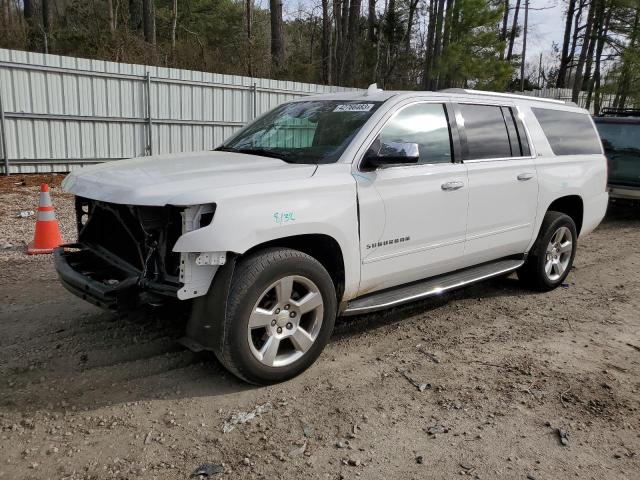 1GNSKKKC1FR628683 - 2015 CHEVROLET SUBURBAN K WHITE photo 1