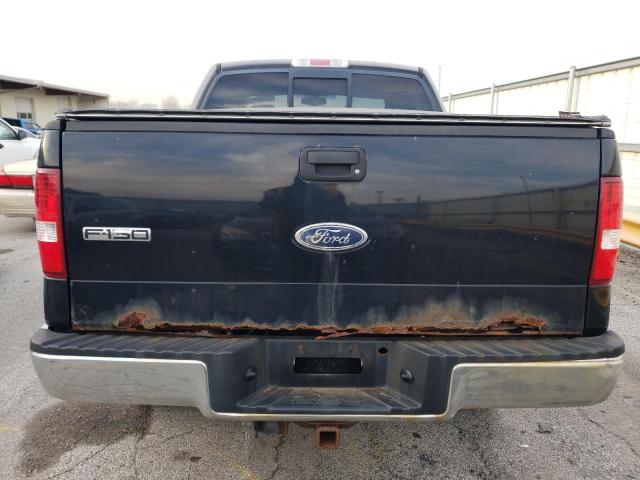 1FTPW14555KE88592 - 2005 FORD F150 SUPER BLACK photo 6