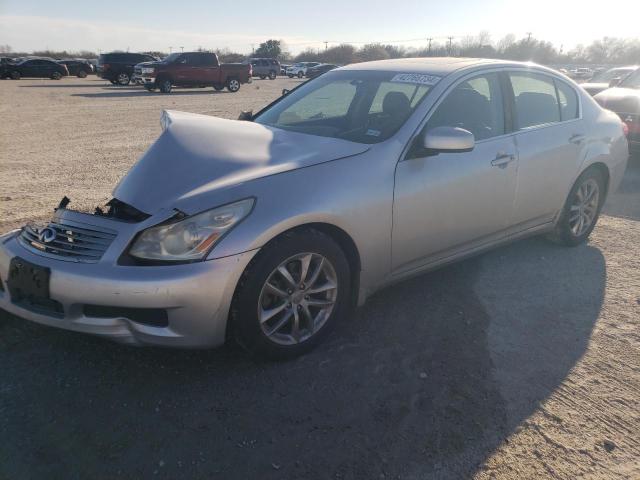 JNKBV61E08M219471 - 2008 INFINITI G35 SILVER photo 1