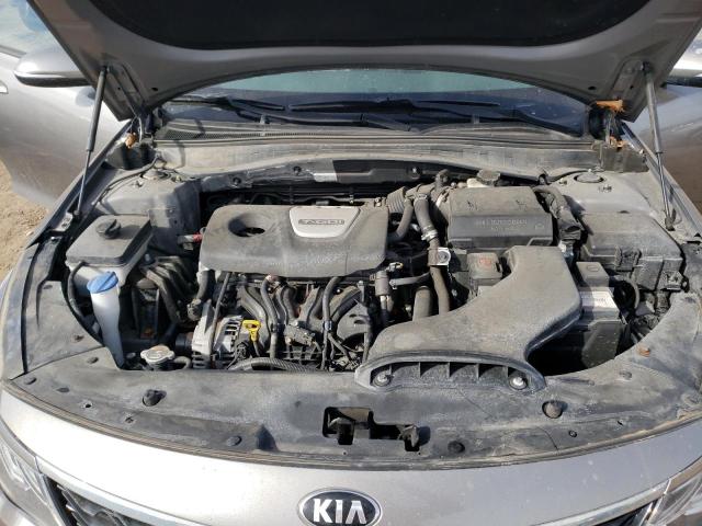 5XXGU4L12KG304026 - 2019 KIA OPTIMA EX GRAY photo 11