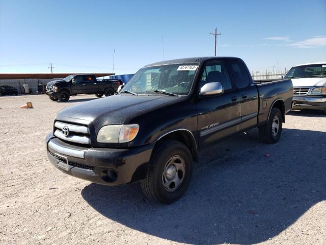 5TBRU34106S476909 - 2006 TOYOTA TUNDRA ACCESS CAB SR5 BLACK photo 1