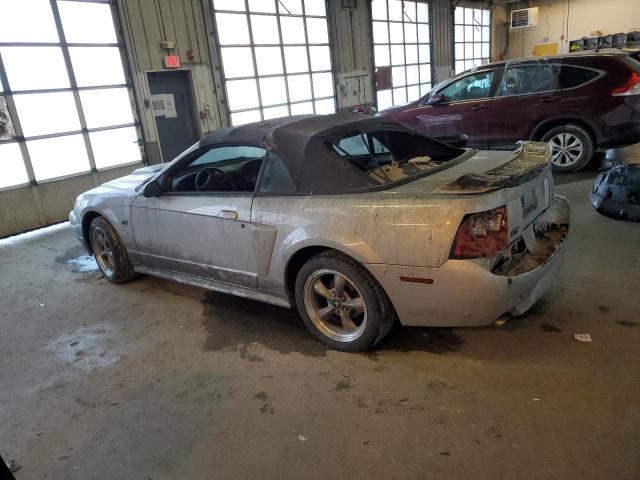 1FAFP45X32F159376 - 2002 FORD MUSTANG GT SILVER photo 2