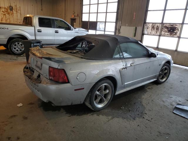 1FAFP45X32F159376 - 2002 FORD MUSTANG GT SILVER photo 3