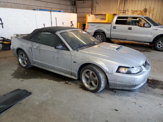 1FAFP45X32F159376 - 2002 FORD MUSTANG GT SILVER photo 4