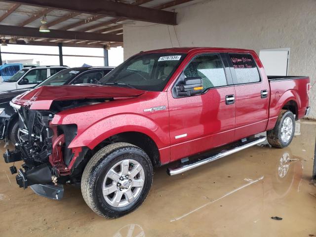 1FTFW1CT5DKF90422 - 2013 FORD F150 SUPERCREW RED photo 1