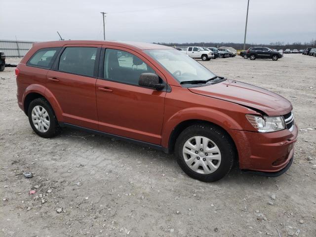 3C4PDCAB4ET264496 - 2014 DODGE JOURNEY SE ORANGE photo 4