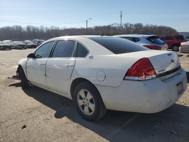 2G1WT58K079228075 - 2007 CHEVROLET IMPALA LT WHITE photo 2