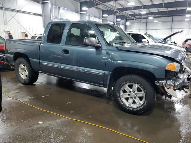 1GTEK19T76Z253646 - 2006 GMC NEW SIERRA K1500 BLUE photo 4