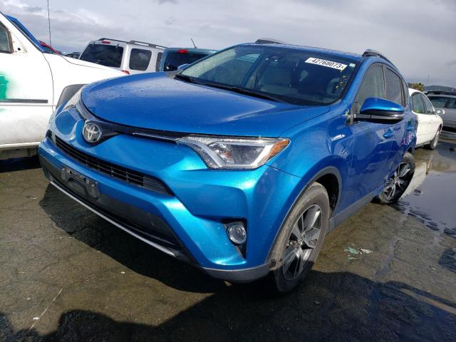 JTMWFREV0JD128752 - 2018 TOYOTA RAV4 ADVENTURE BLUE photo 1