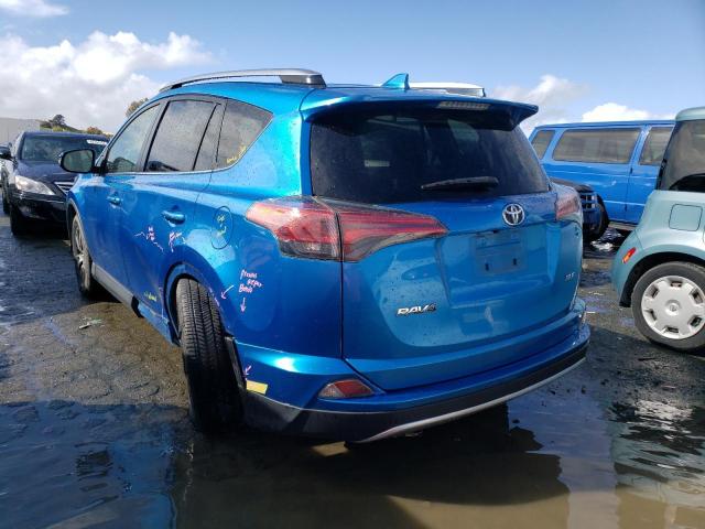 JTMWFREV0JD128752 - 2018 TOYOTA RAV4 ADVENTURE BLUE photo 2