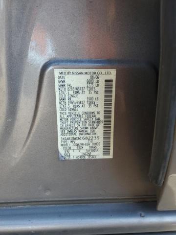 5N1AR18WX6C682235 - 2006 NISSAN PATHFINDER LE ნაცრისფერი ფოტო 13