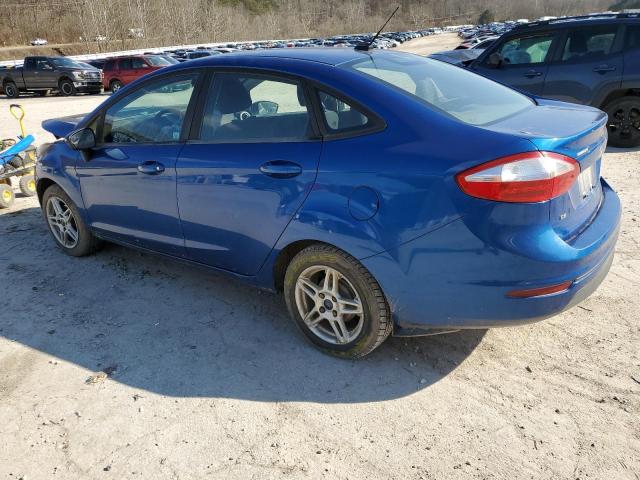 3FADP4BJXKM126799 - 2019 FORD FIESTA SE BLUE photo 2