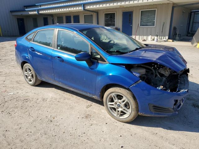 3FADP4BJXKM126799 - 2019 FORD FIESTA SE BLUE photo 4