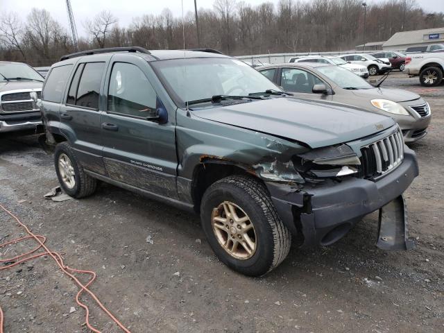 1J4GW48S34C267755 - 2004 JEEP GRAND CHER LAREDO GREEN photo 4