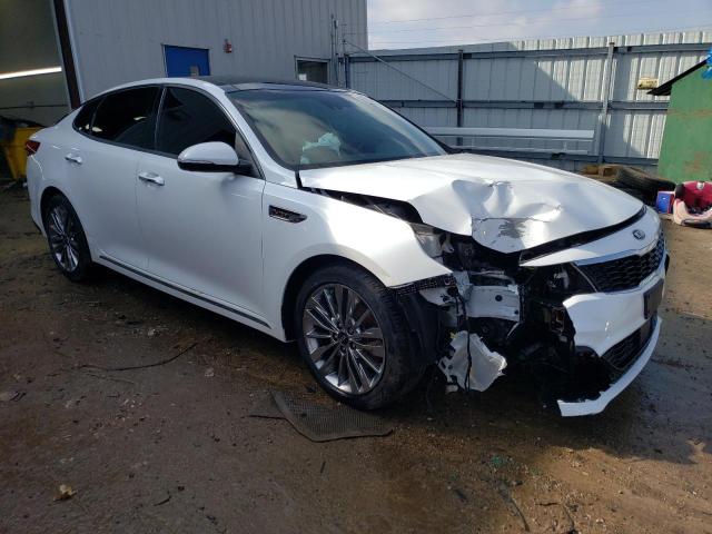 5XXGV4L26KG298141 - 2019 KIA OPTIMA SXL WHITE photo 4