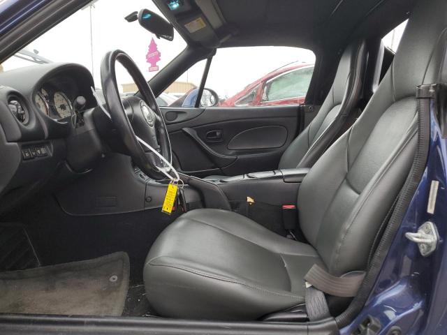 JM1NB353620229001 - 2002 MAZDA MX-5 MIATA BASE BLUE photo 7