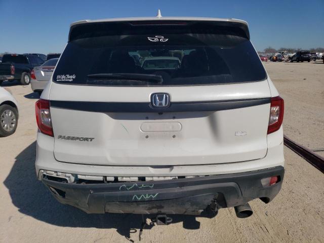 5FNYF7H58LB006435 - 2020 HONDA PASSPORT EXL WHITE photo 6
