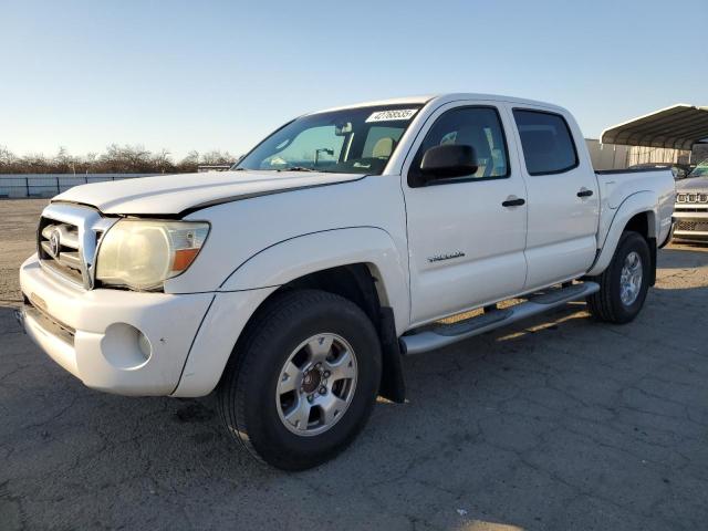 5TEJU4GN6AZ682109 - 2010 TOYOTA TACOMA DOUBLE CAB PRERUNNER WHITE photo 1