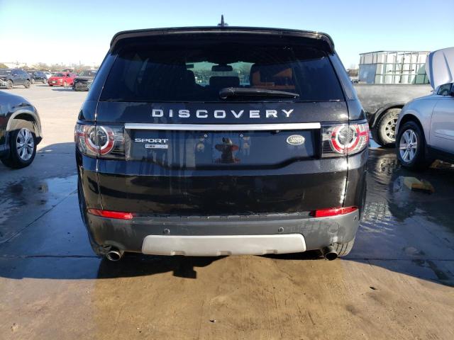 SALCT2BGXGH550708 - 2016 LAND ROVER DISCOVERY HSE LUXURY BLACK photo 6