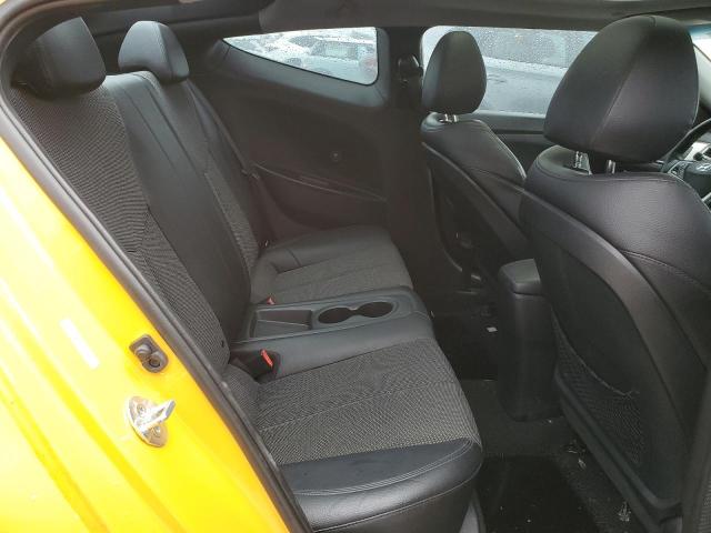 KMHTC6AD3FU237197 - 2015 HYUNDAI VELOSTER YELLOW photo 10