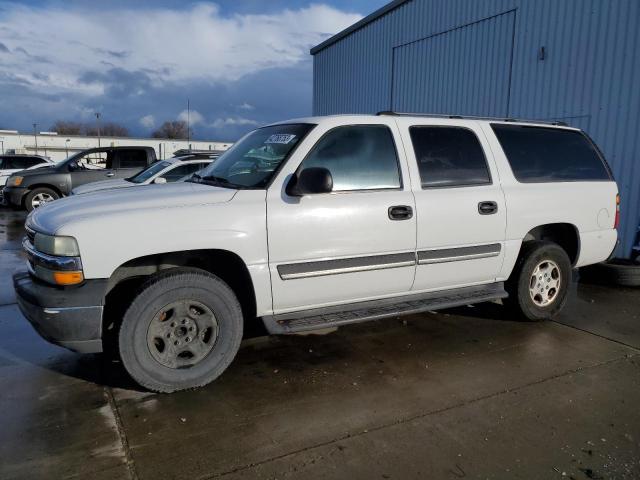 3GNEC16T84G325735 - 2004 CHEVROLET SUBURBAN C1500 WHITE photo 1