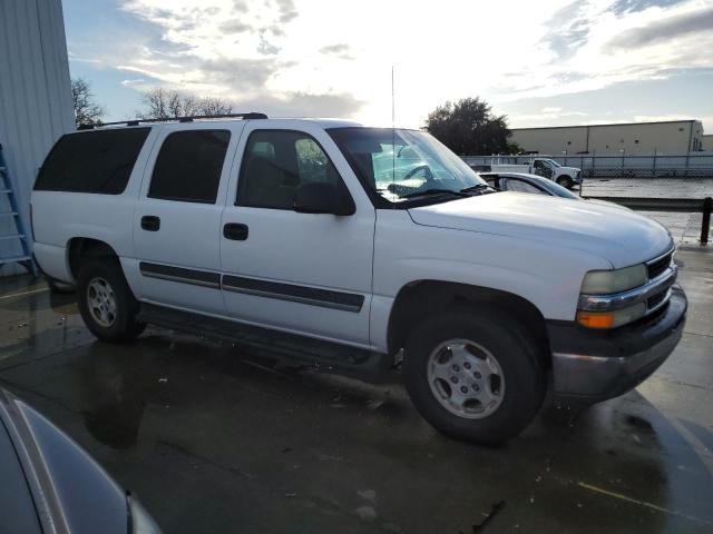 3GNEC16T84G325735 - 2004 CHEVROLET SUBURBAN C1500 WHITE photo 4