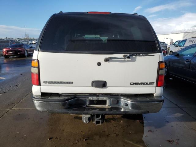 3GNEC16T84G325735 - 2004 CHEVROLET SUBURBAN C1500 WHITE photo 6