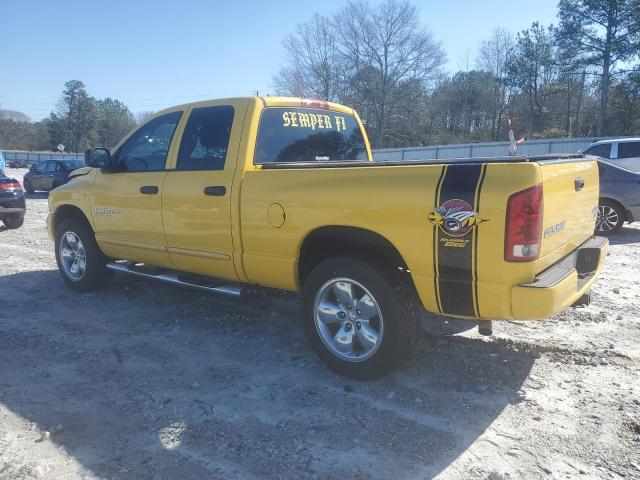 1D7HU18D74J289890 - 2004 DODGE RAM 1500 ST YELLOW photo 2