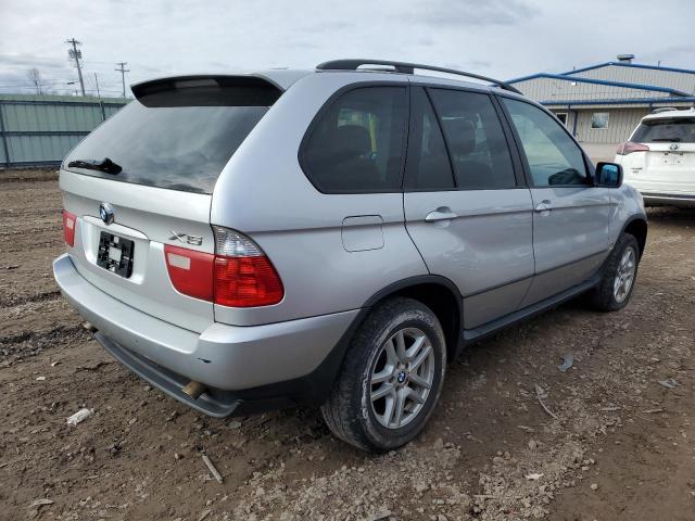 5UXFA13525LY00212 - 2005 BMW X5 3.0I GRAY photo 3