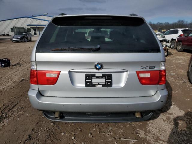 5UXFA13525LY00212 - 2005 BMW X5 3.0I GRAY photo 6