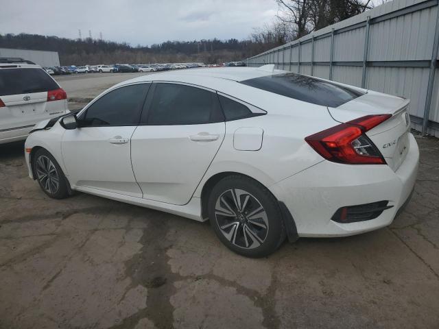 19XFC1F72HE201493 - 2017 HONDA CIVIC EXL WHITE photo 2