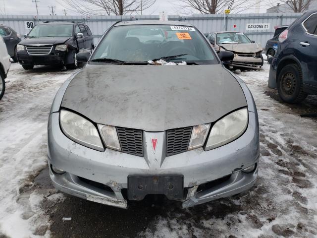 3G2JB52F44S112073 - 2004 PONTIAC SUNFIRE SL SILVER photo 5