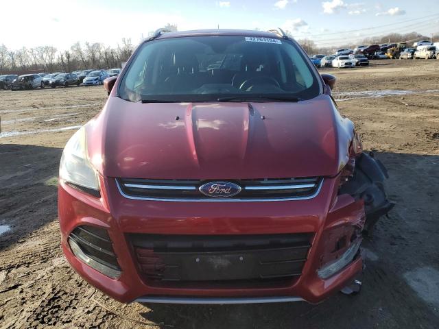 1FMCU9JX7GUA92174 - 2016 FORD ESCAPE TITANIUM RED photo 5