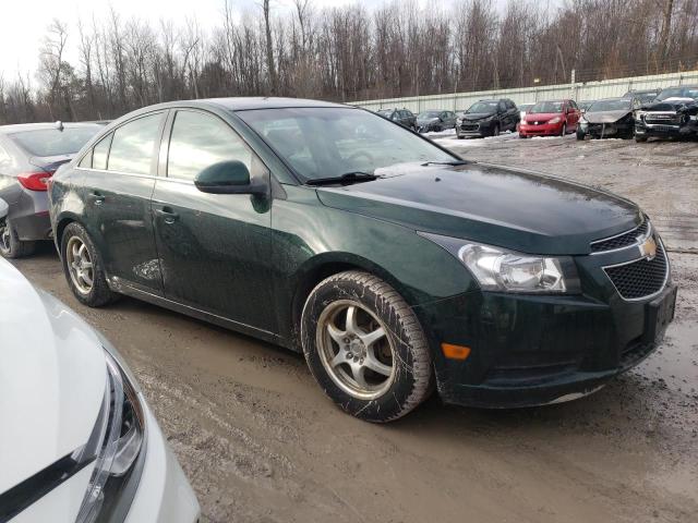 1G1P75SZ1E7144568 - 2014 CHEVROLET CRUZE GREEN photo 4