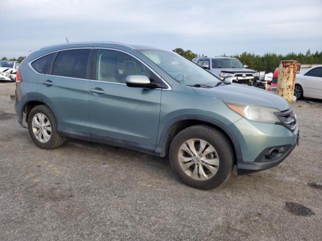 2HKRM4H71CH621730 - 2012 HONDA CR-V EXL TEAL photo 4