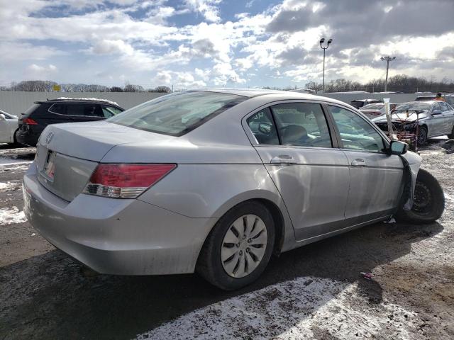 1HGCP26358A158766 - 2008 HONDA ACCORD LX SILVER photo 3