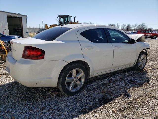 1B3BD2FB7BN587211 - 2011 DODGE AVENGER LUX WHITE photo 3