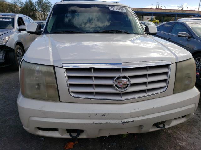 3GYEK63NX2G213766 - 2002 CADILLAC ESCALADE EXT WHITE photo 5