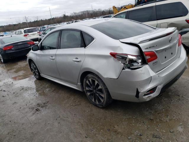 3N1AB7AP5HY280697 - 2017 NISSAN SENTRA S SILVER photo 2