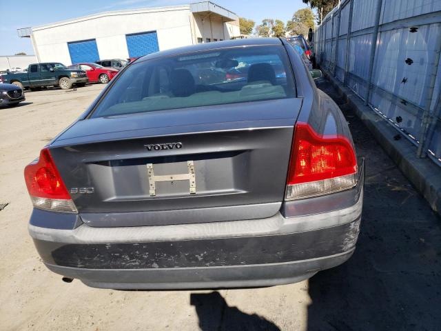 YV1RS64AX42370819 - 2004 VOLVO S60 GRAY photo 6