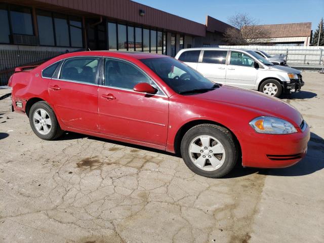 2G1WT58K889241092 - 2008 CHEVROLET IMPALA LT RED photo 4