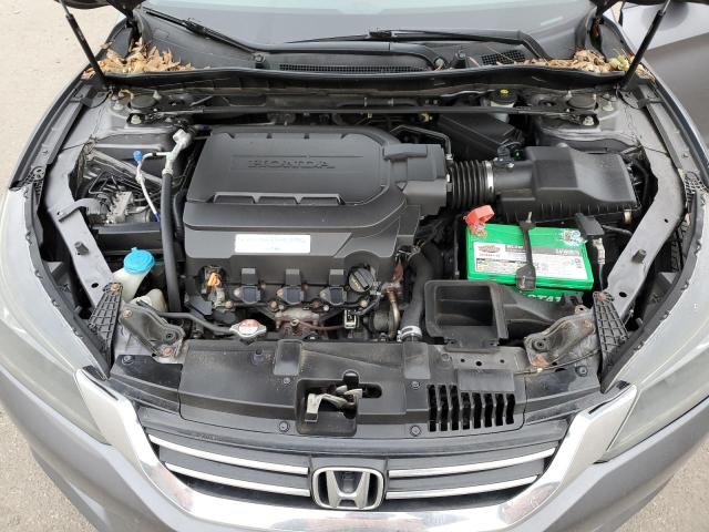 1HGCR3F80FA022540 - 2015 HONDA ACCORD EXL GRAY photo 11