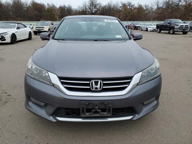 1HGCR3F80FA022540 - 2015 HONDA ACCORD EXL GRAY photo 5