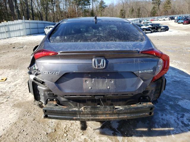 19XFC1F99LE008476 - 2020 HONDA CIVIC TOURING GRAY photo 6