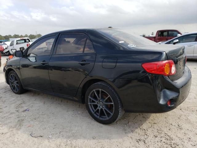 2T1BU4EE6AC432933 - 2010 TOYOTA COROLLA BASE BLACK photo 2