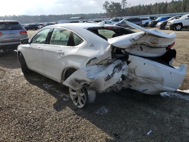 2G1125S32F9153778 - 2015 CHEVROLET IMPALA LT WHITE photo 2