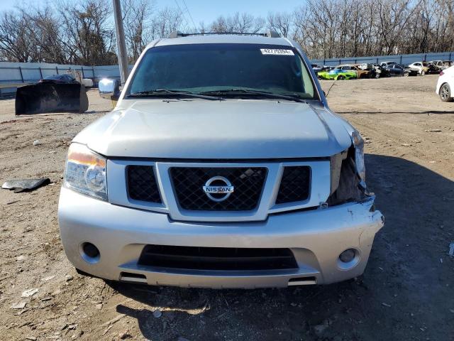 5N1AA08D58N612553 - 2008 NISSAN ARMADA SE SILVER photo 5